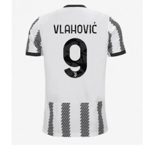 Juventus Dusan Vlahovic #9 Hjemmedrakt 2022-23 Kortermet